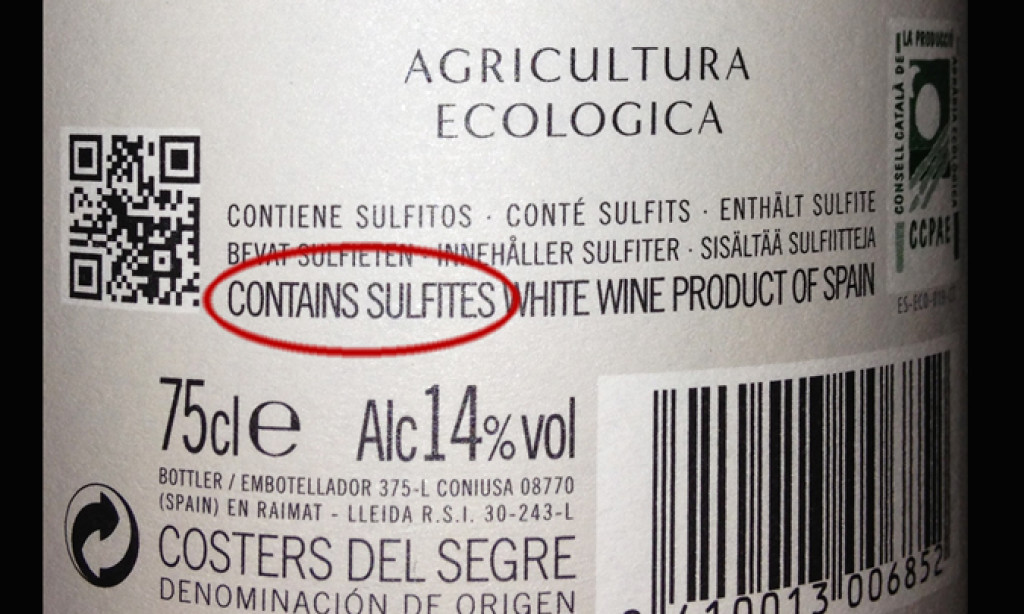 ¿Qué son los sulfitos del vino? ¿Son perjudiciales para la salud?